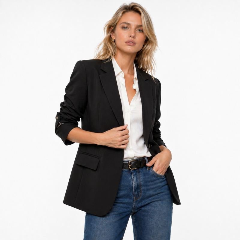 Blazer Sastre Minimalista de Alma Sotelo — foto 1 de 6