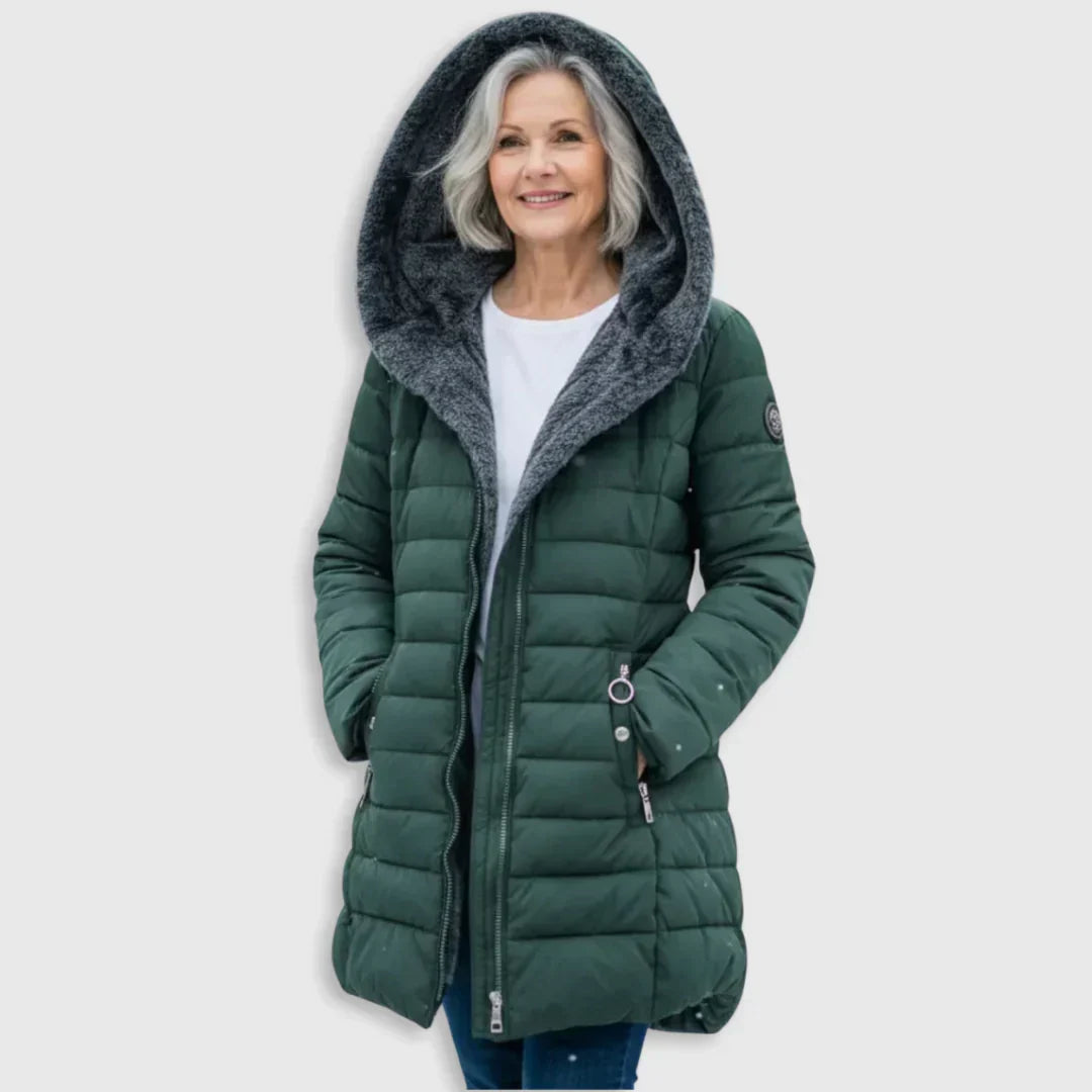 Luna | Chaqueta de invierno acolchada con capucha