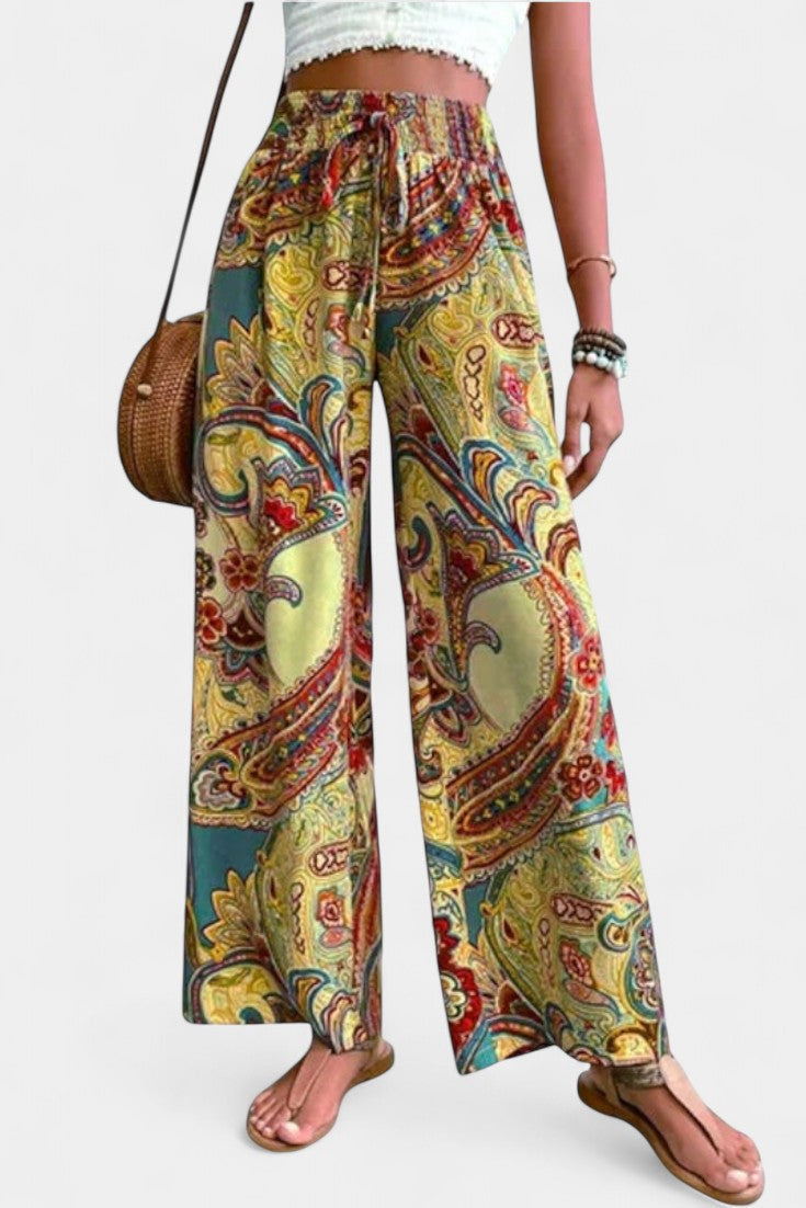 Pantalones de Verano de Pierna Ancha Vitoria