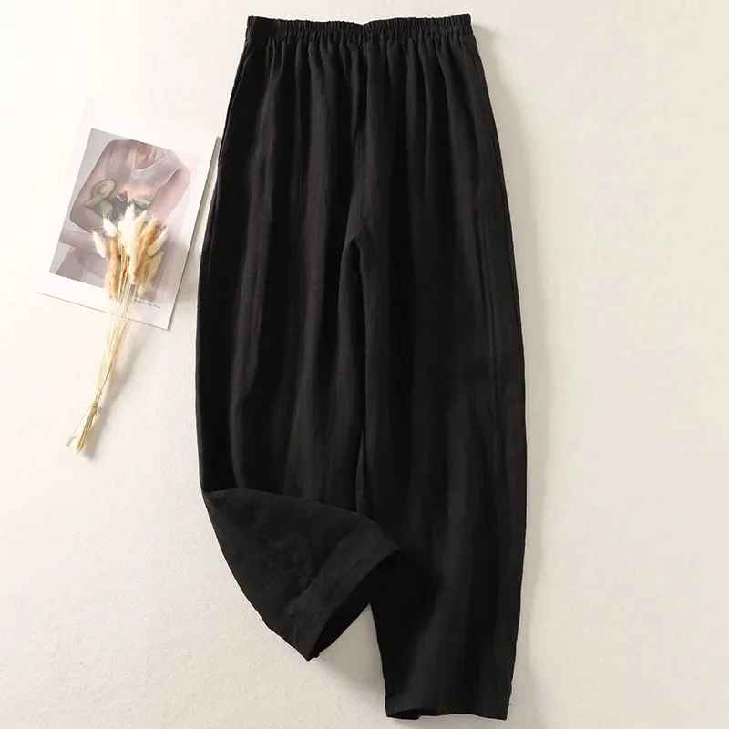 Pantalones de Lino Suave