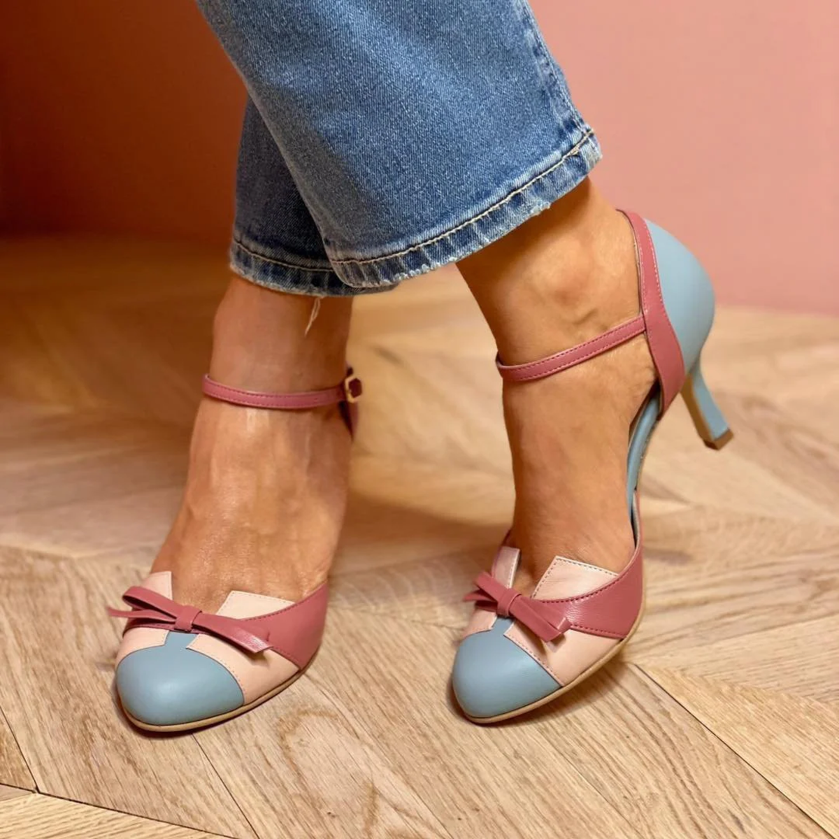 Tacones Vintage Cómodos