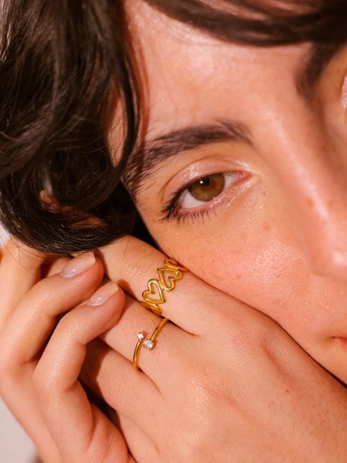 Anillo Infinito Corazón de Alma Sotelo — foto 2