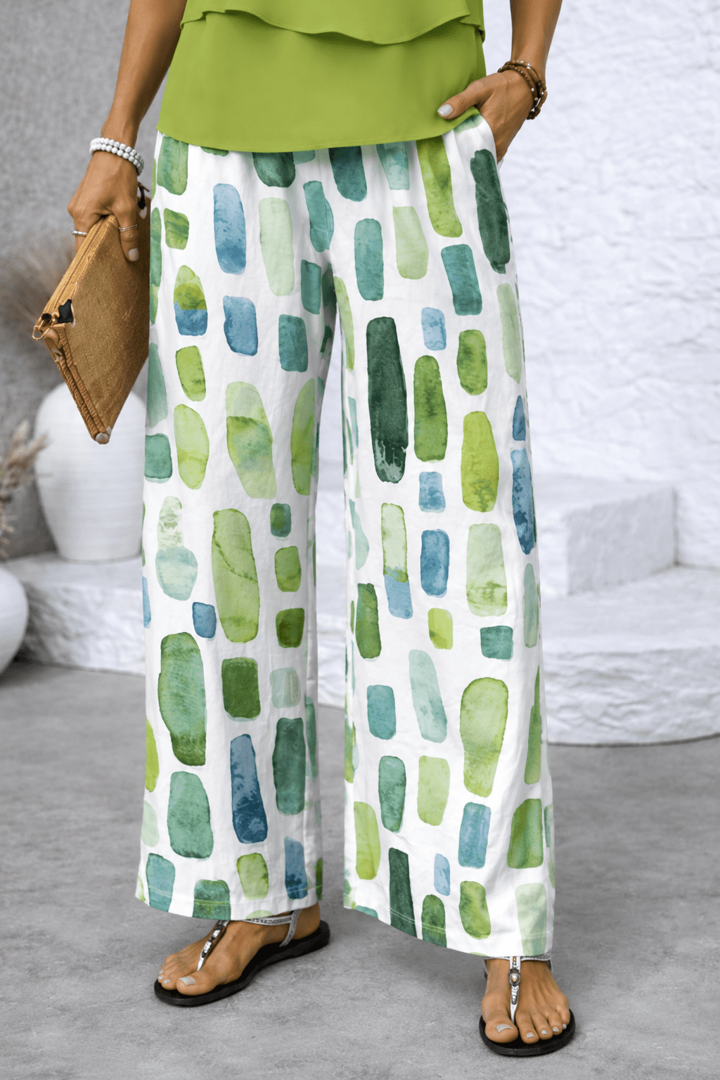 Conjunto fluido de verano para mujer
