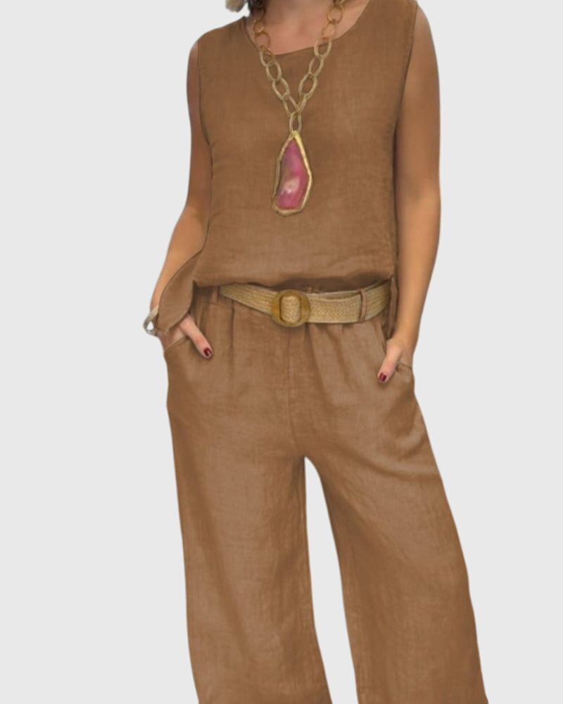 Lenila | Conjunto bohemio de dos piezas
