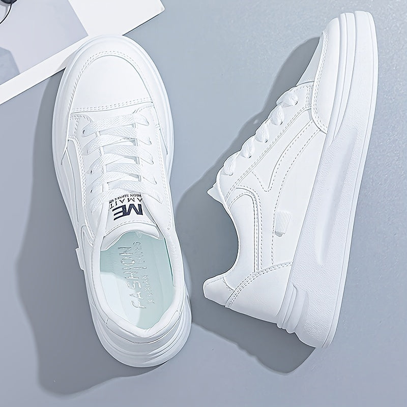 Zapatillas blancas chic confort ligero