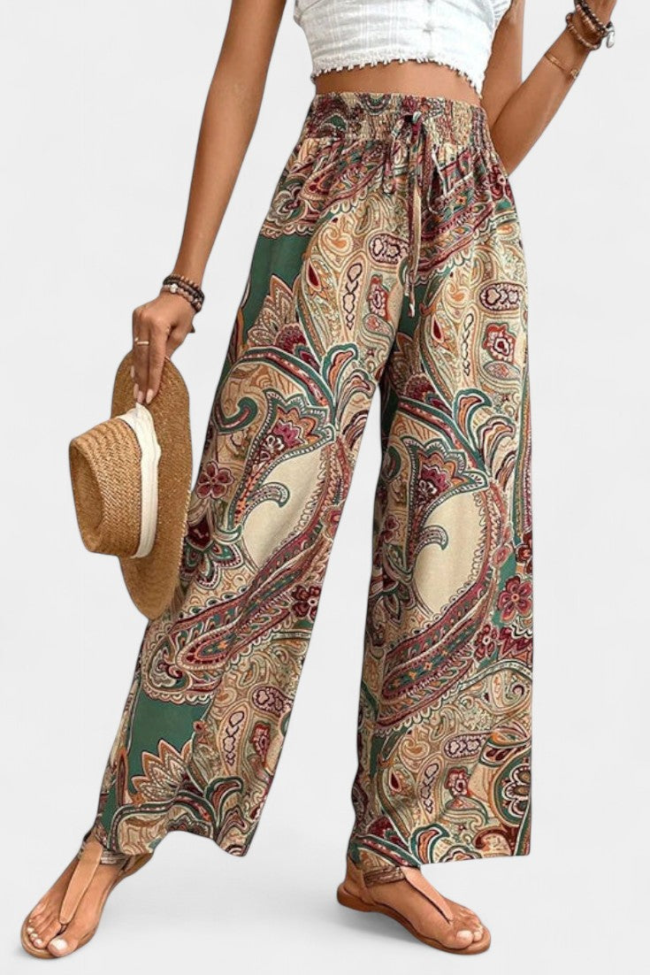 Pantalones de Verano de Pierna Ancha Vitoria
