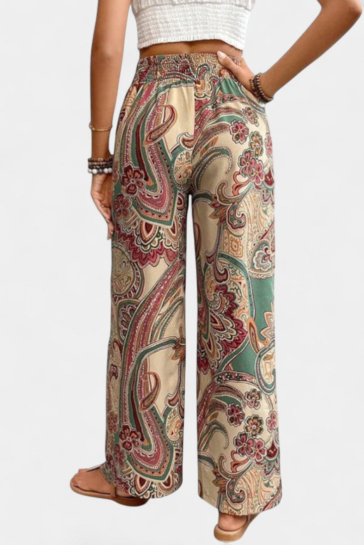Pantalones de Verano de Pierna Ancha Vitoria