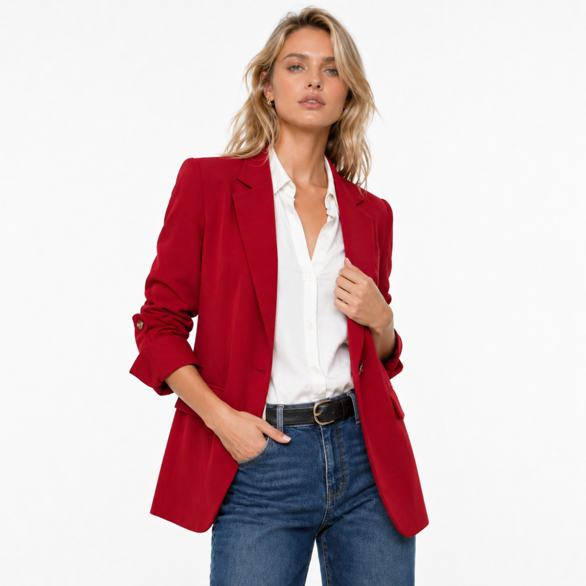 Blazer Sastre Minimalista de Alma Sotelo — foto 5 de 6