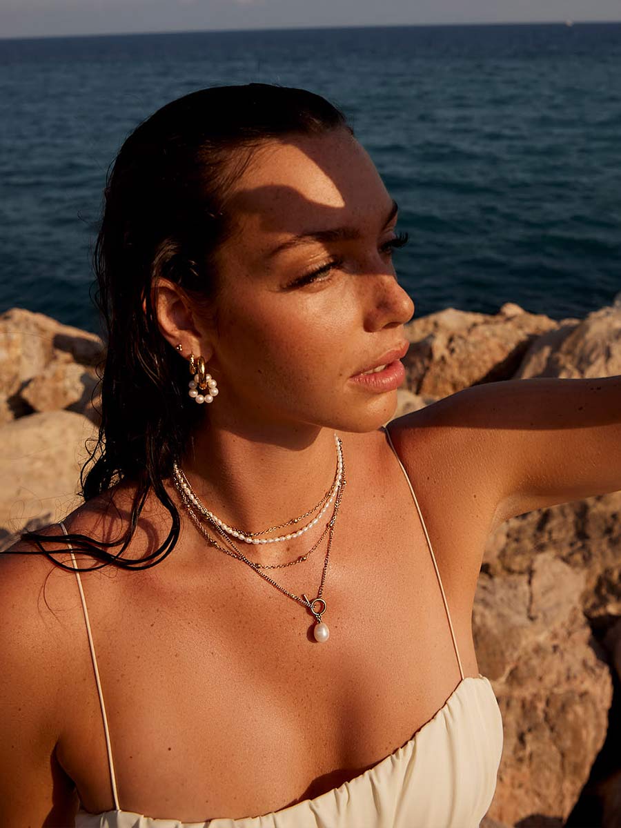 Pendientes de Aro con Perla de Alma Sotelo — foto 2