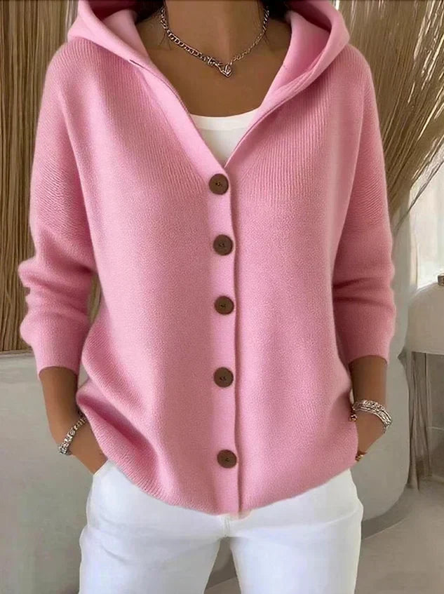 Rocío | Chaqueta de punto ligera con capucha