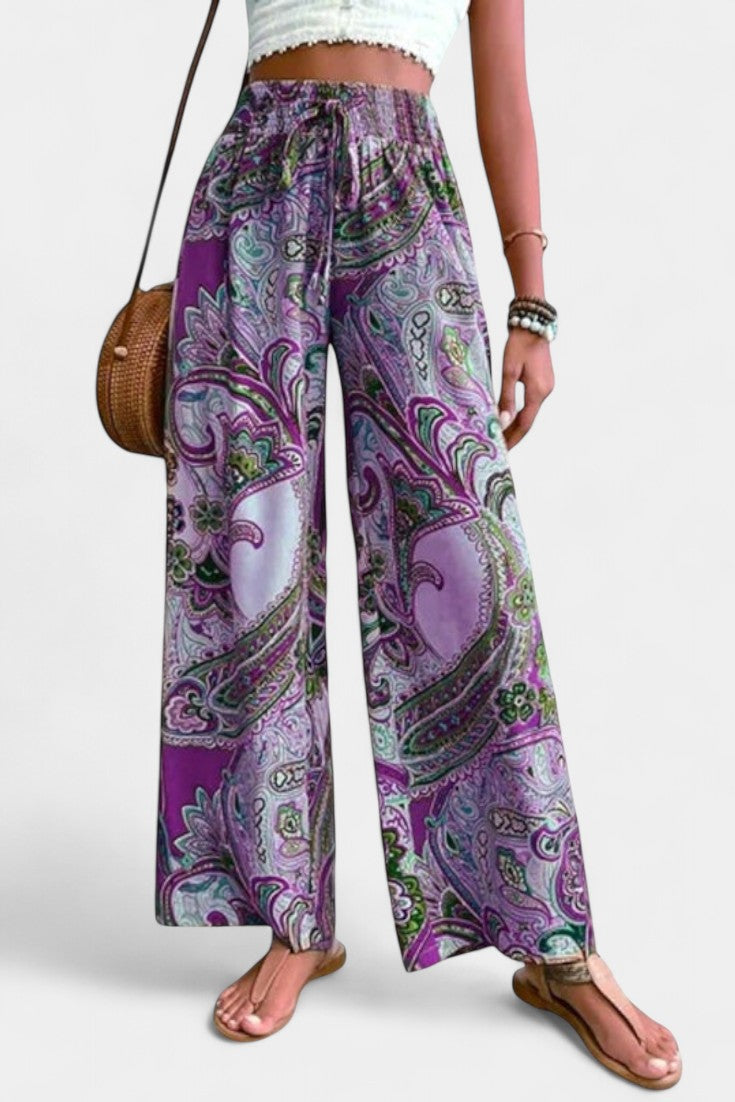 Pantalones de Verano de Pierna Ancha Vitoria