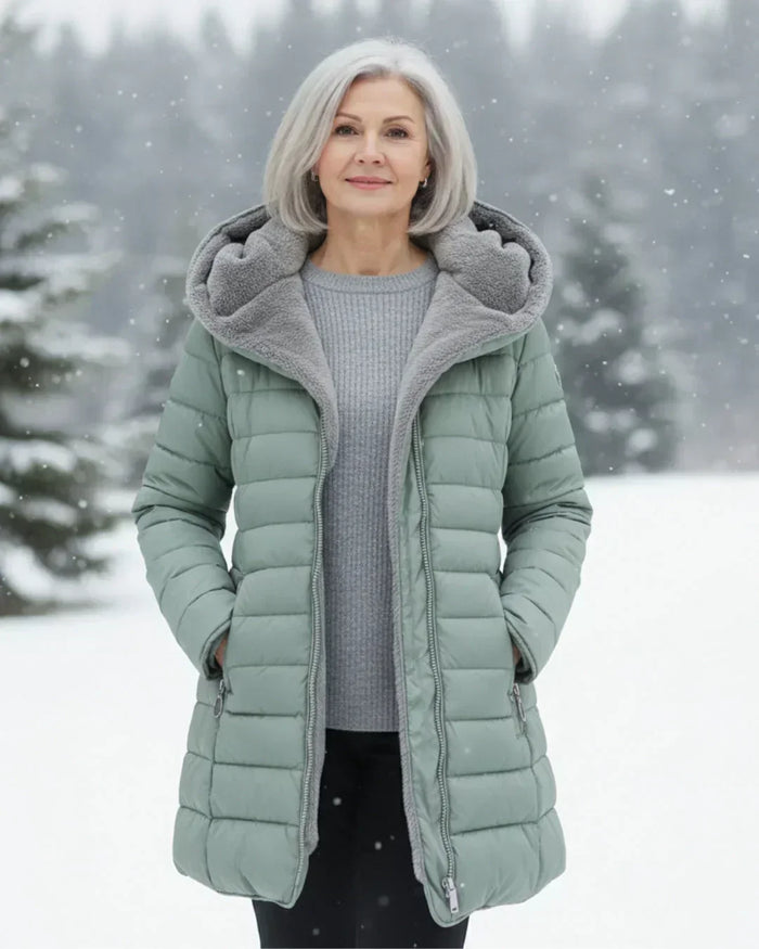 Luna | Chaqueta de invierno acolchada con capucha
