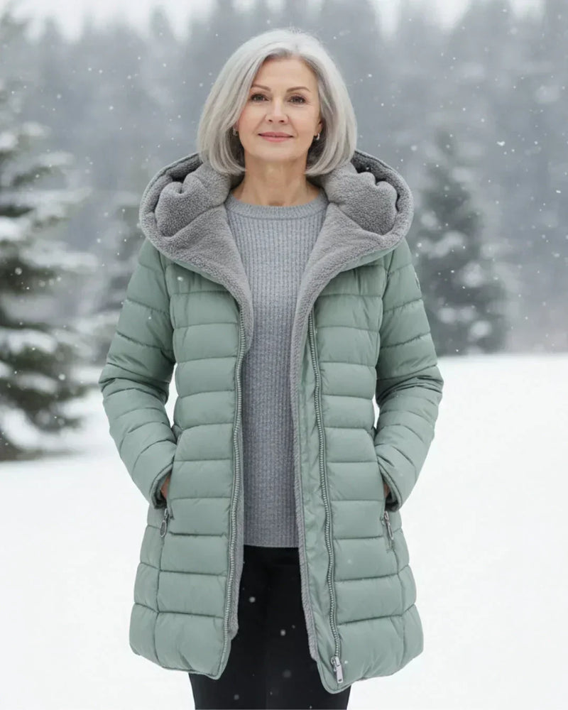 Luna | Chaqueta de invierno acolchada con capucha