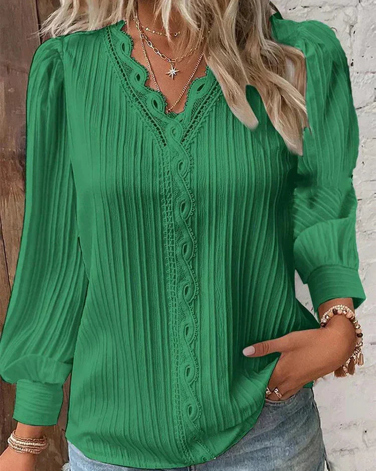Celeste | Blusa rubia elegante