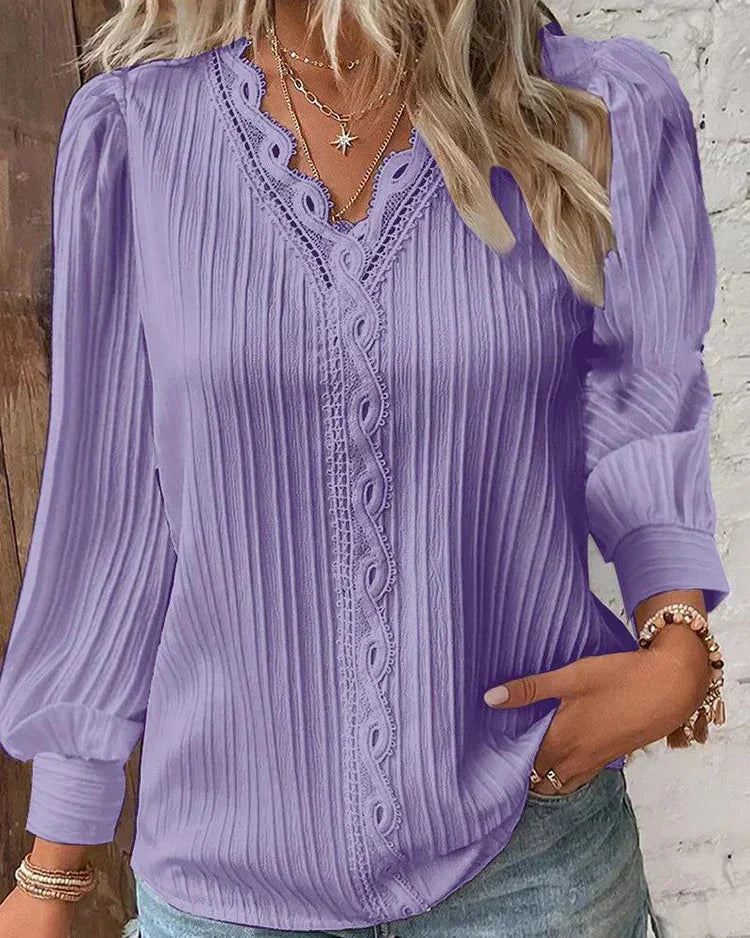 Celeste | Blusa rubia elegante