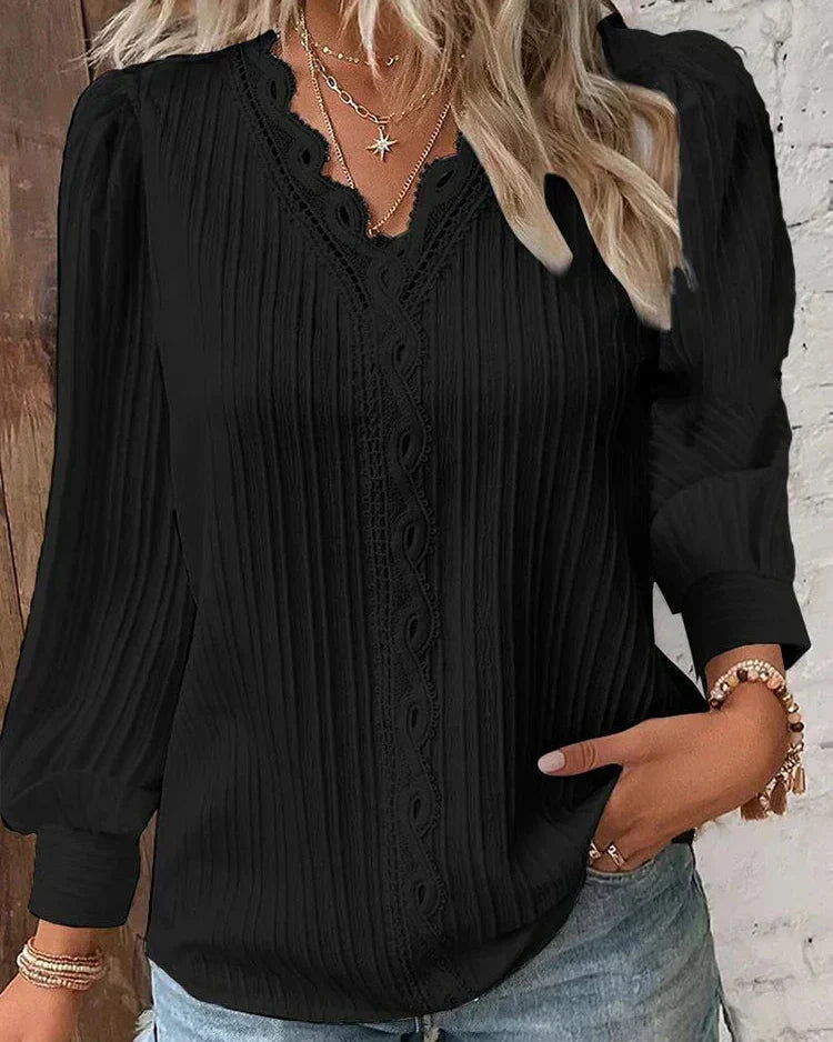 Celeste | Blusa rubia elegante