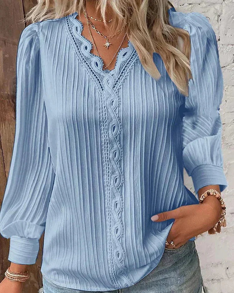 Celeste | Blusa rubia elegante