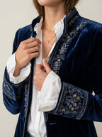 Nuria | Chaqueta Elegante de Terciopelo