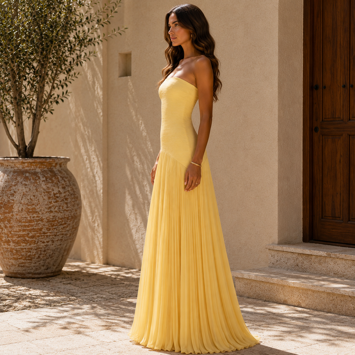 Vestido Alvea | Elegancia Sofisticada que Estiliza con Delicadeza