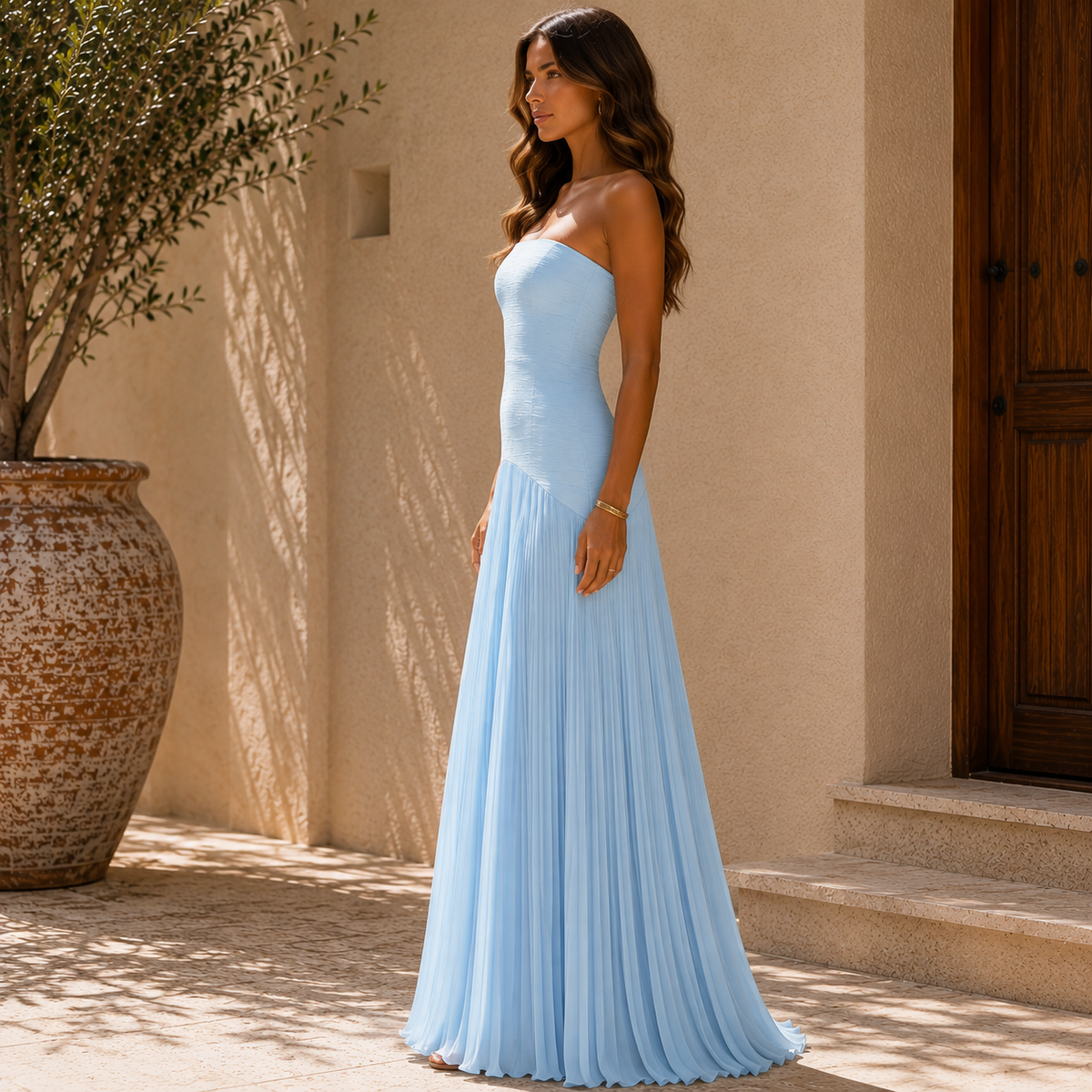 Vestido Alvea | Elegancia Sofisticada que Estiliza con Delicadeza