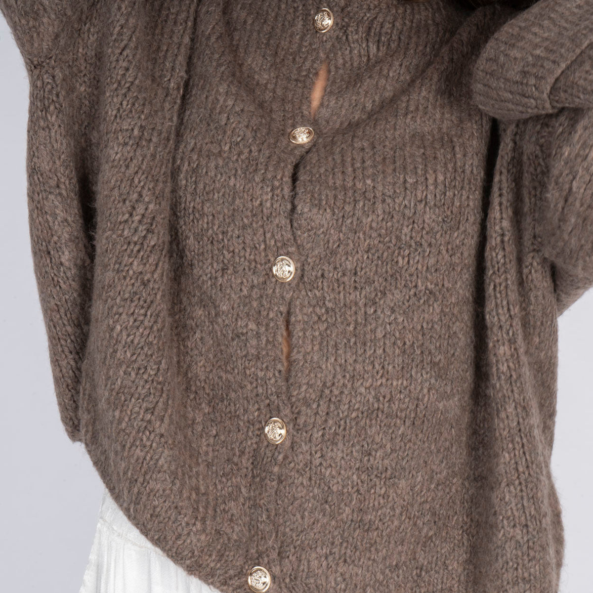Cárdigan Oversize de Punto Suave de Alma Sotelo — foto 7