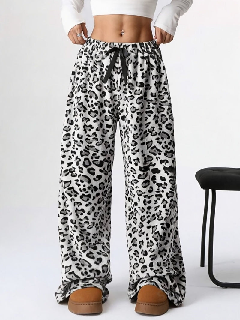 Liora | Pantalones Cómodos con Estampado Animal