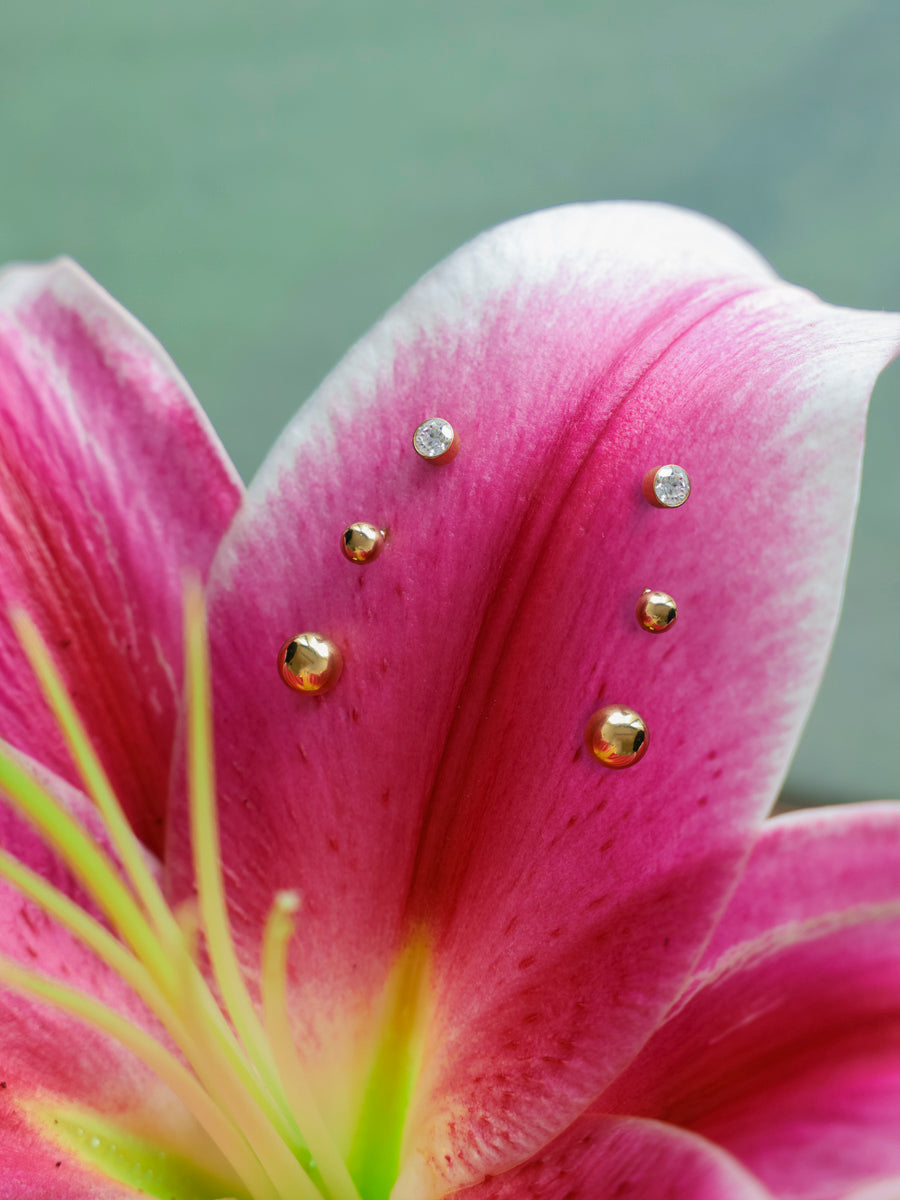 Trío de Pendientes Esfera de Alma Sotelo — foto 3