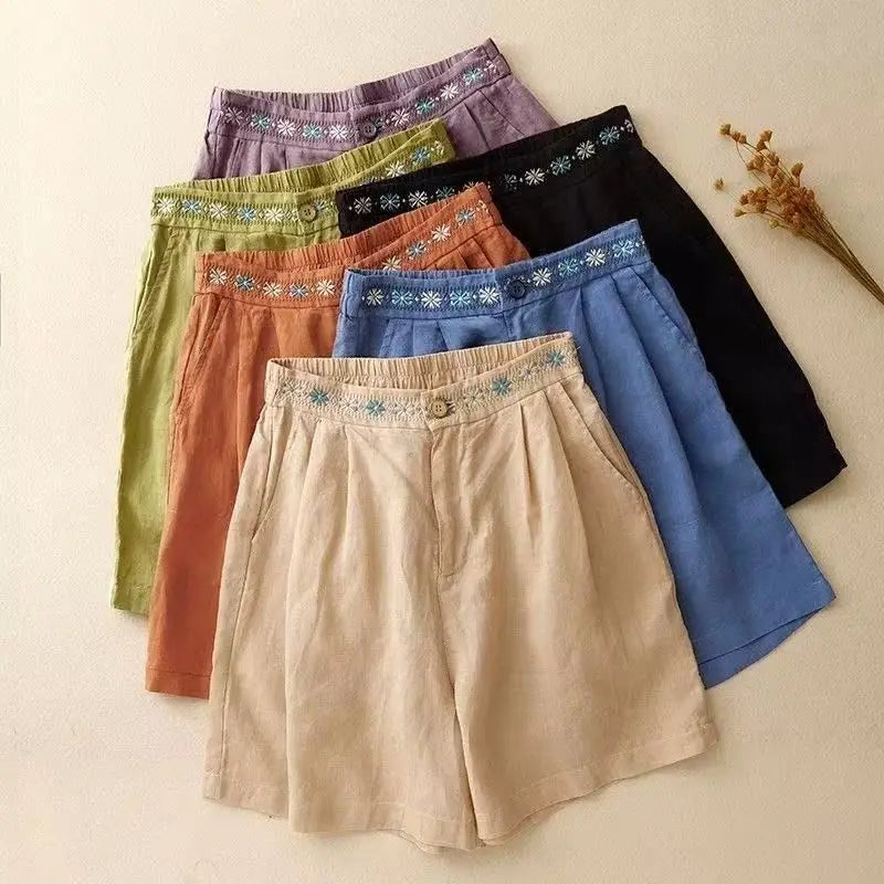Pantalones Cortos de Algodón Amara