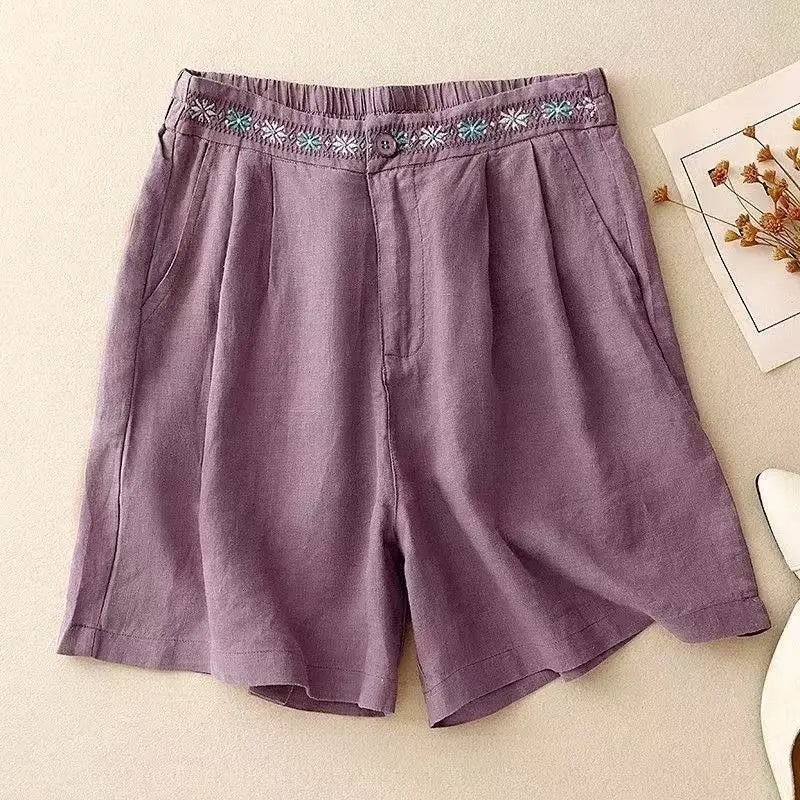 Pantalones Cortos de Algodón Amara