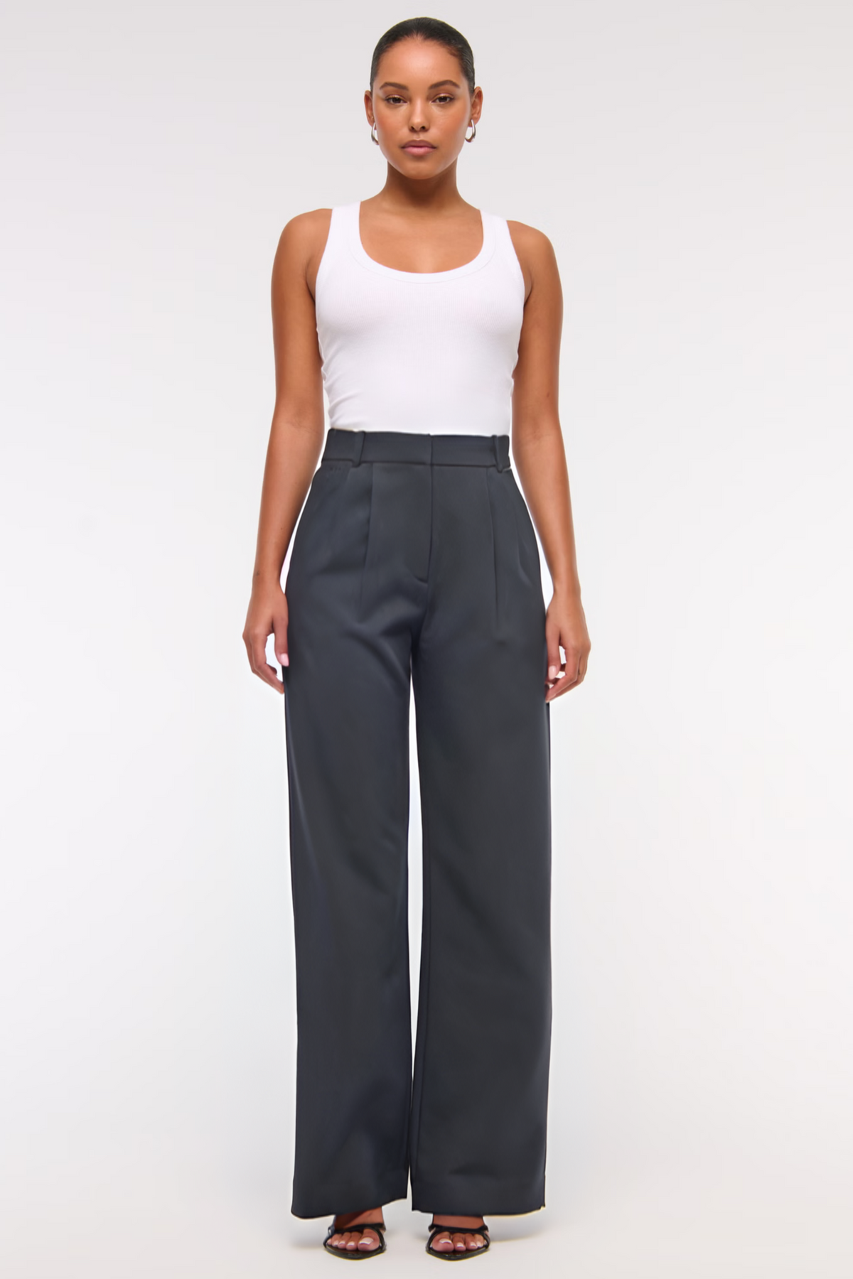 Pantalones de pierna ancha a medida Tinashe