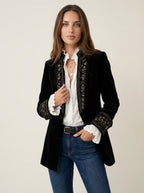 Nuria | Chaqueta Elegante de Terciopelo