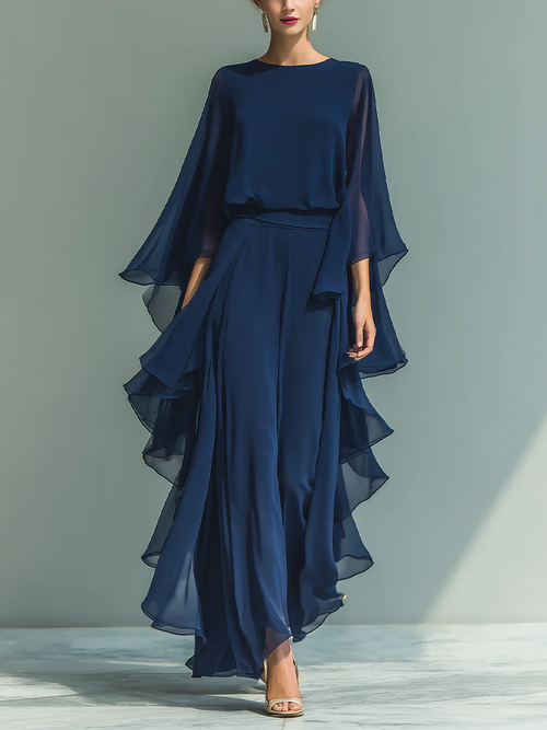 Aurelia | Mono de Noche Elegante y Fluido