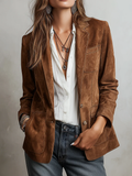 Rosario blazer vintage marrón