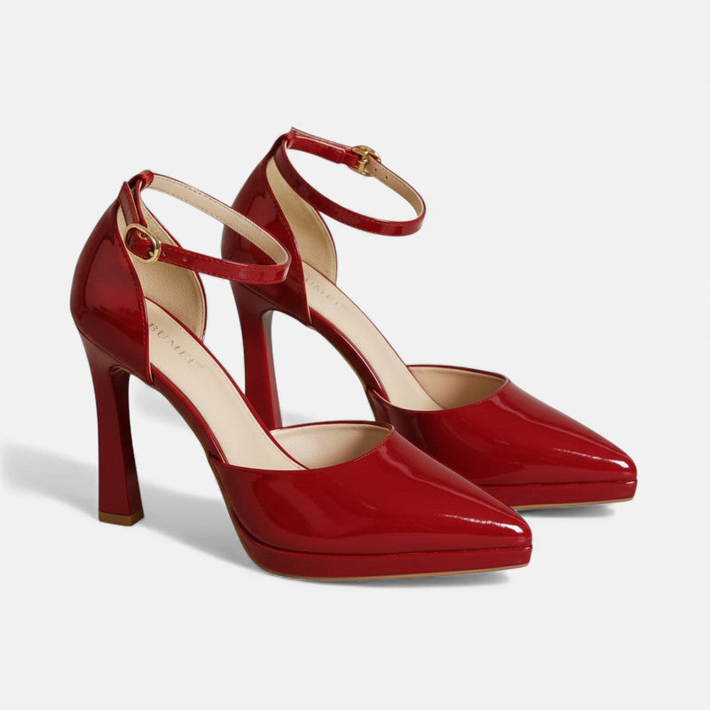 Evette Tacones de Cuero