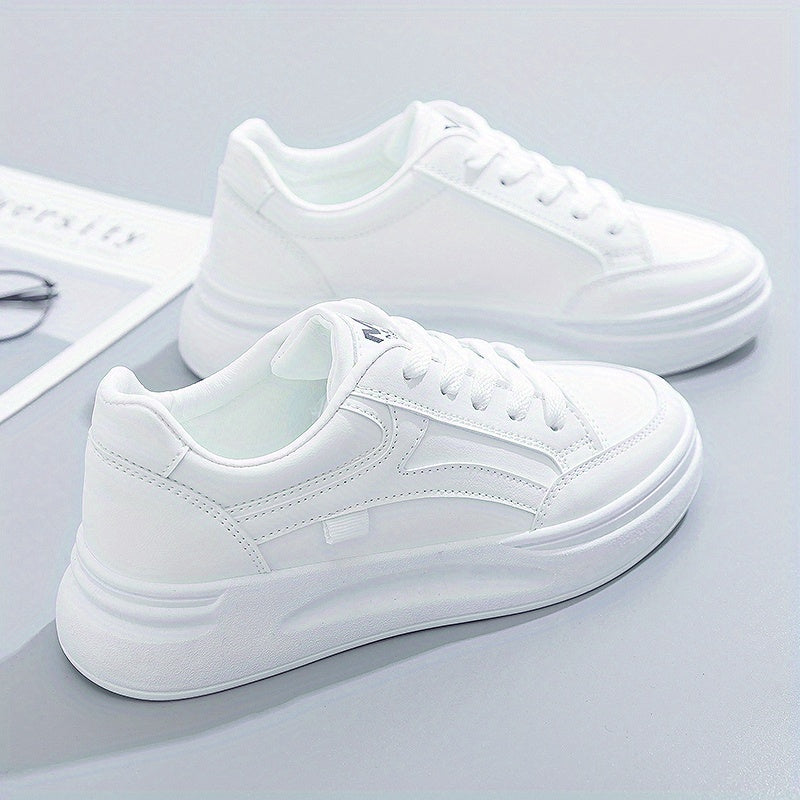 Zapatillas blancas chic confort ligero