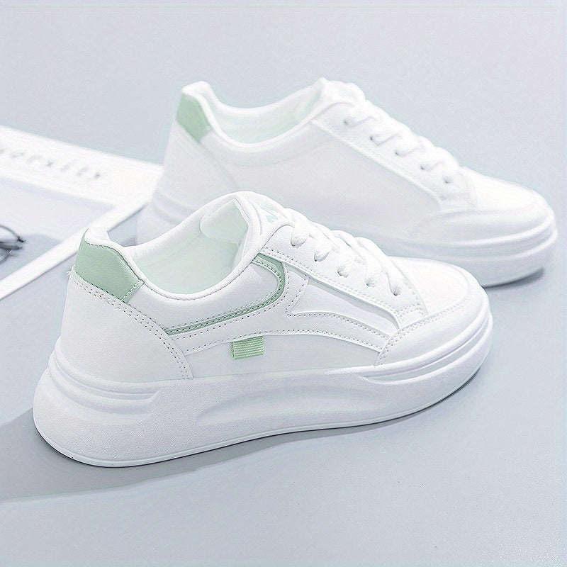 Zapatillas blancas chic confort ligero