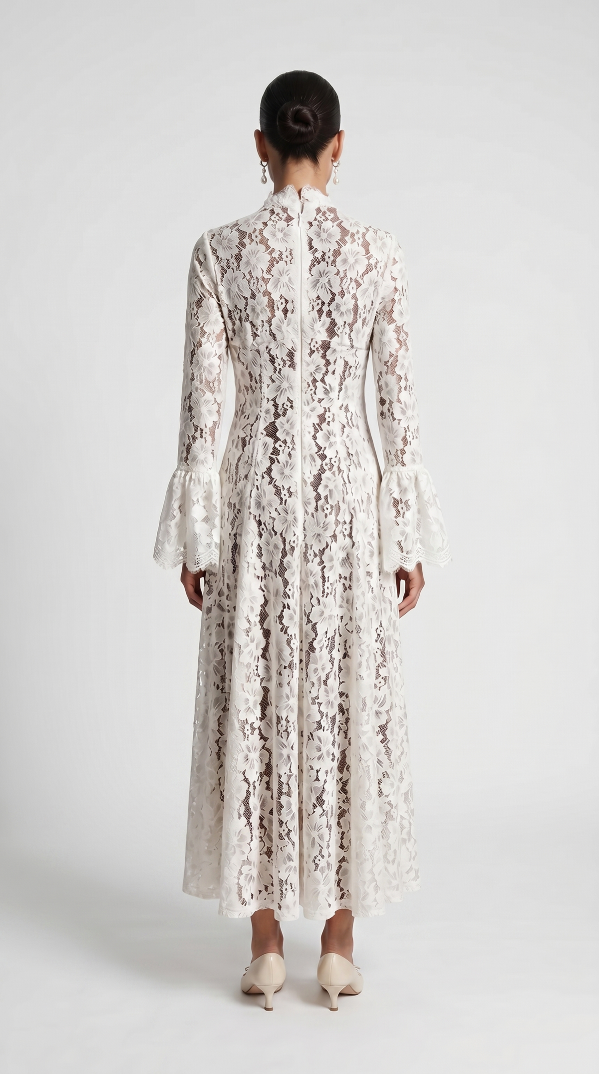 Alef | Vestido Maxi de Encaje