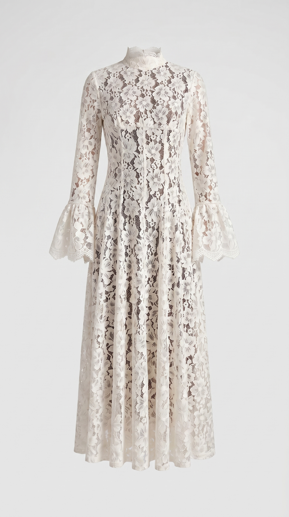 Alef | Vestido Maxi de Encaje