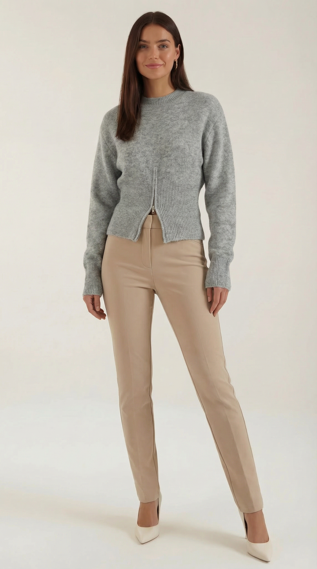 Beverly | Jersey de punto con cremallera