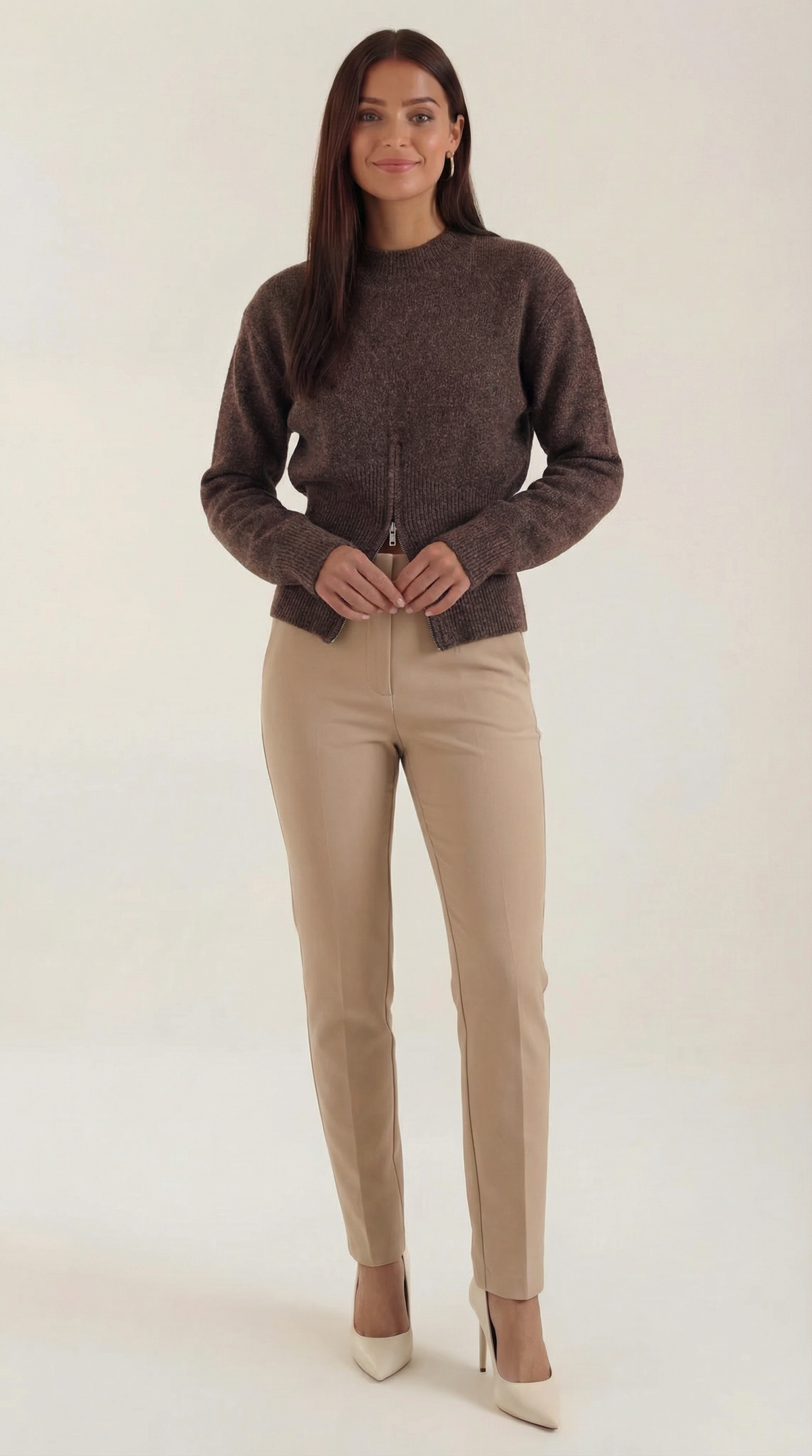 Beverly | Jersey de punto con cremallera