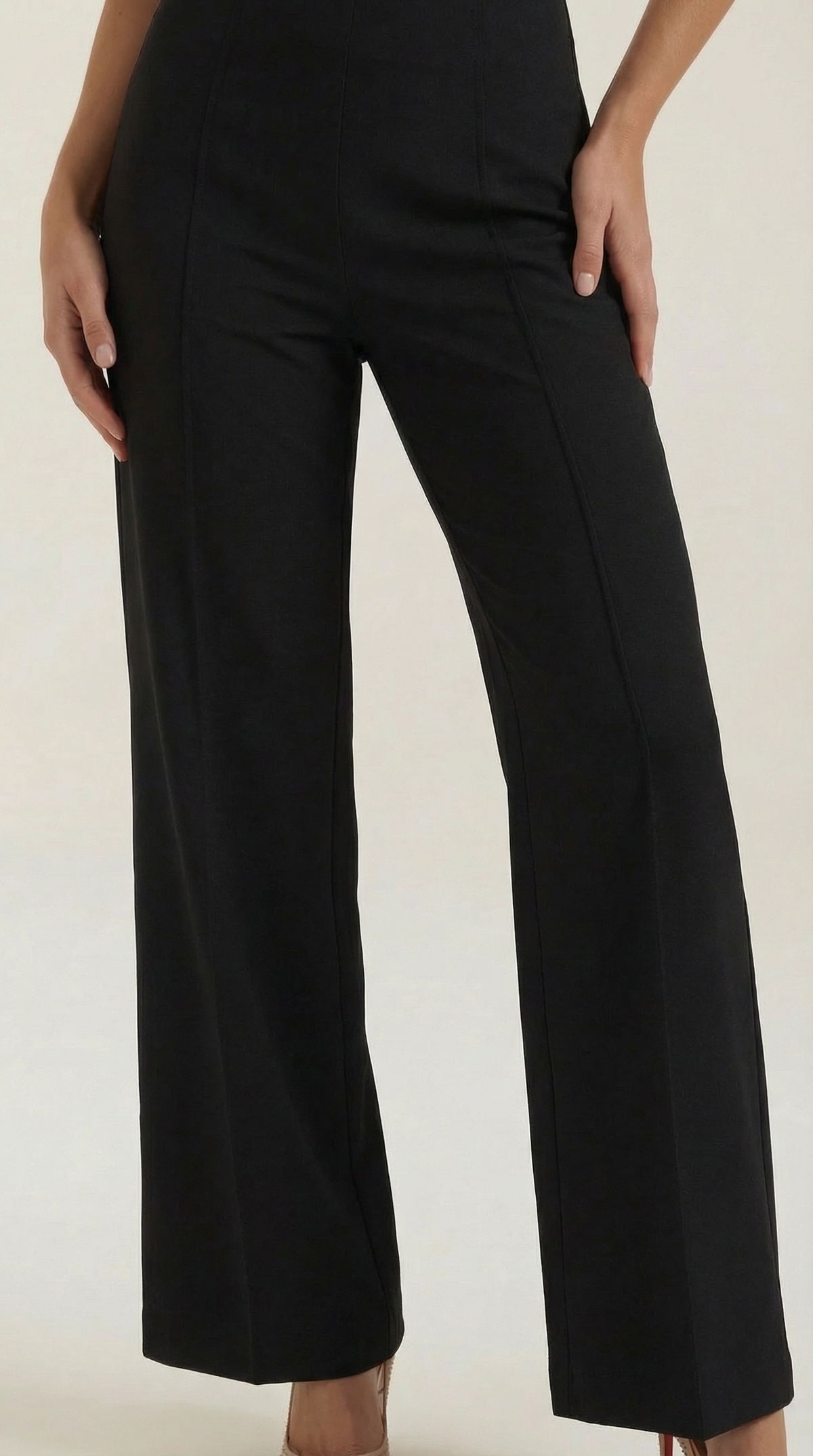 Brooke | Pantalón de vestir de pierna ancha