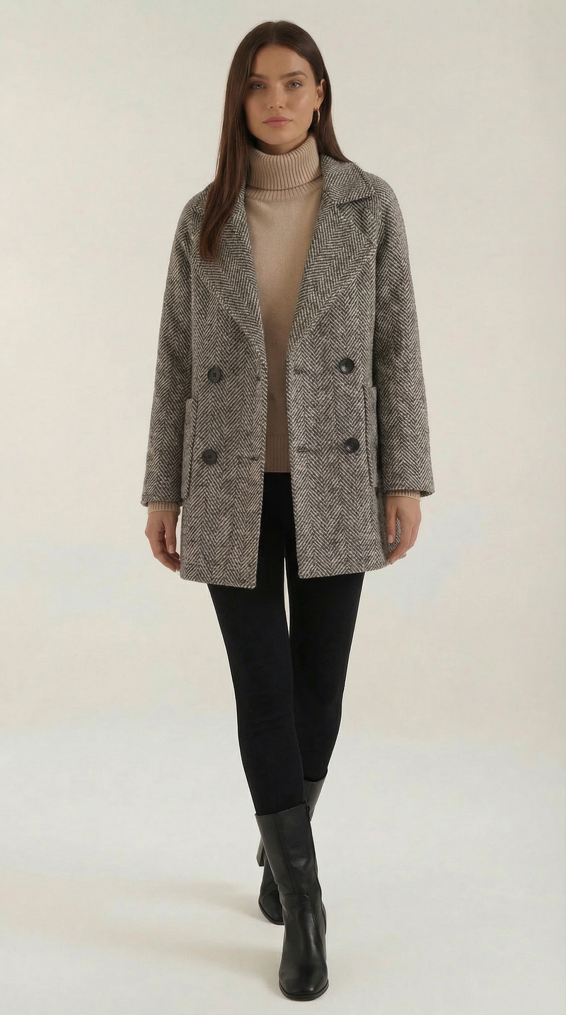 Dana | Abrigo de invierno cruzado