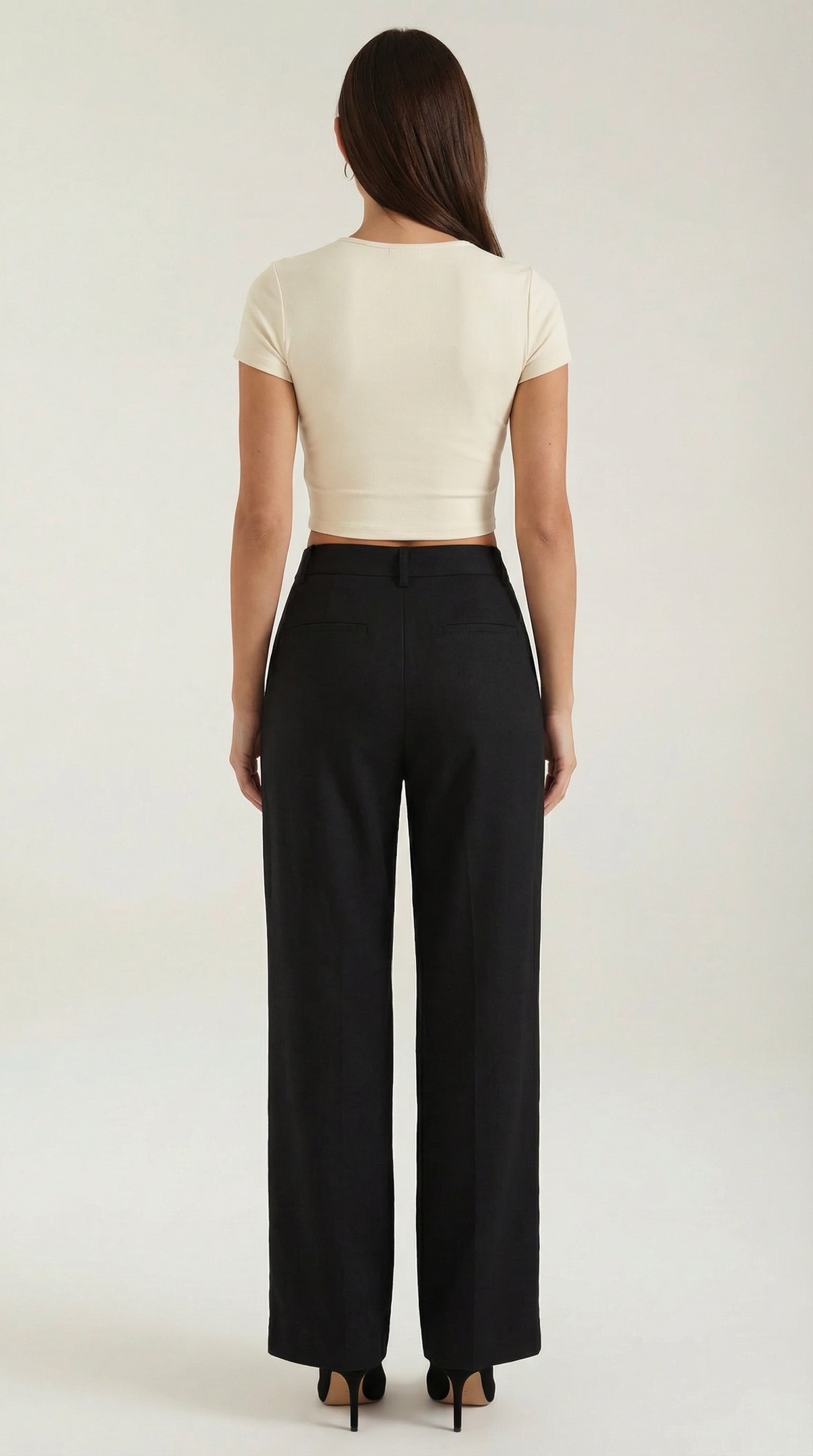 Pantalón Plisado Recto Dorothy de Alma Sotelo — foto 4