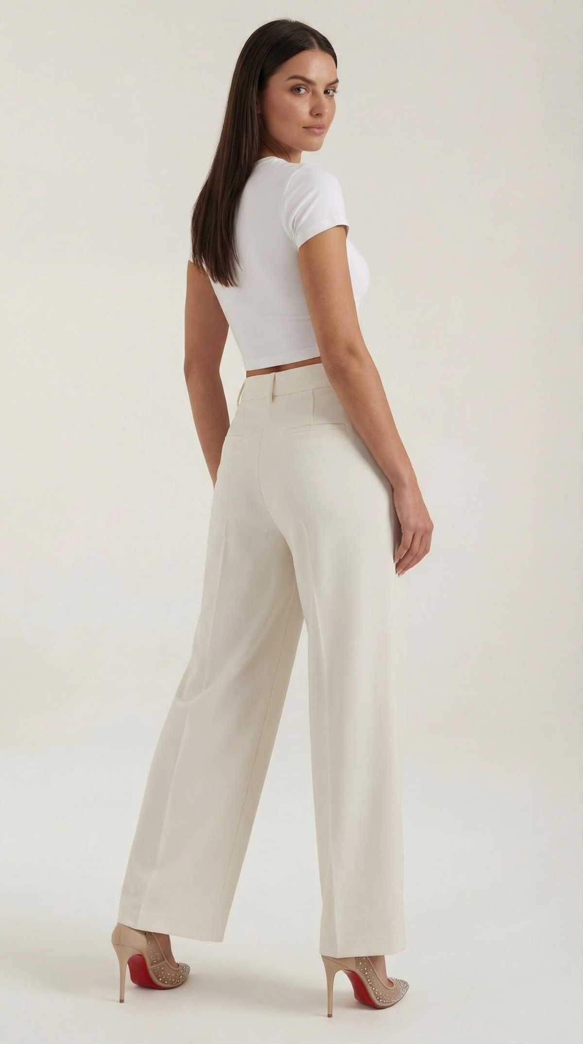 Pantalón Pierna Ancha Emma de Alma Sotelo — foto 4