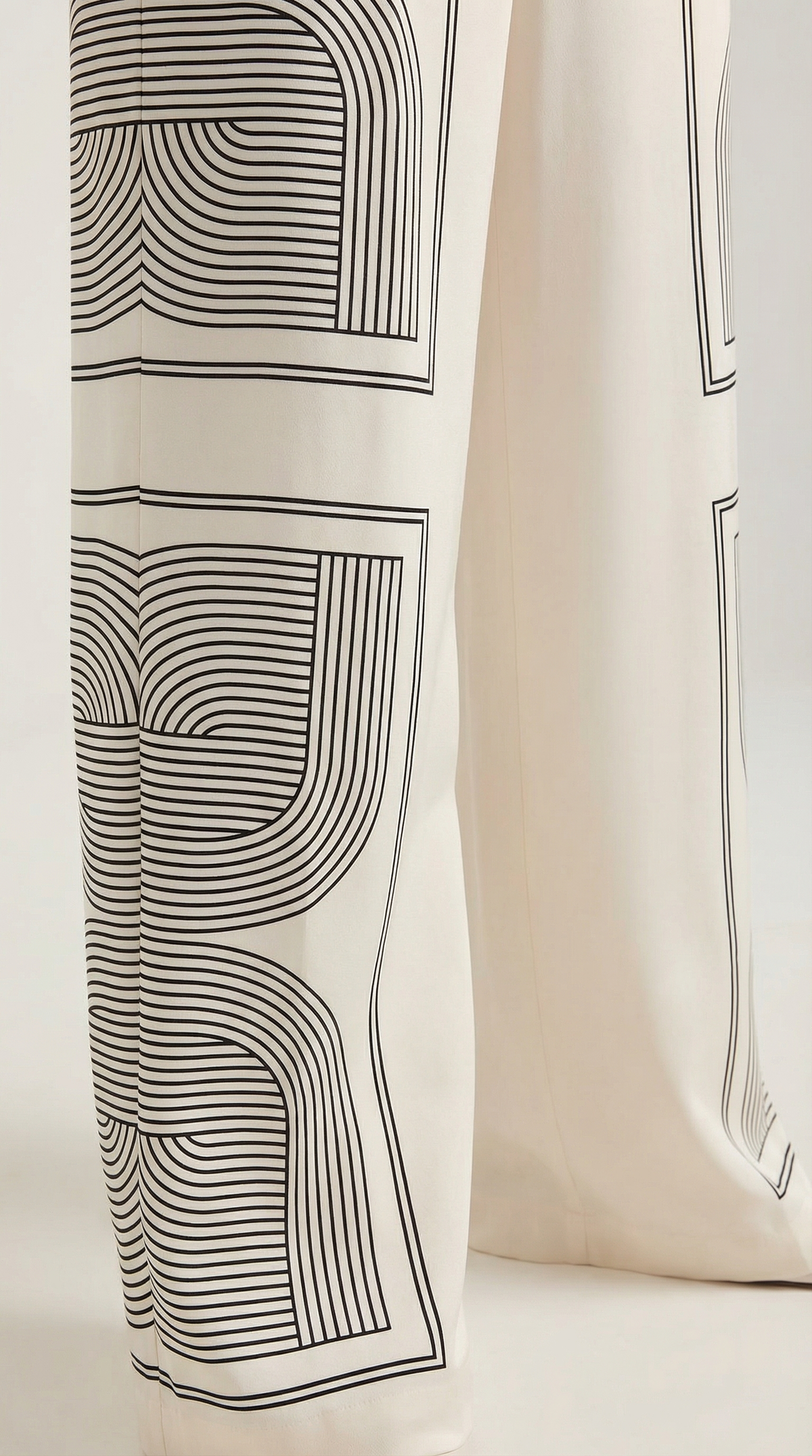 Jude | Pantalón estampado de pierna ancha
