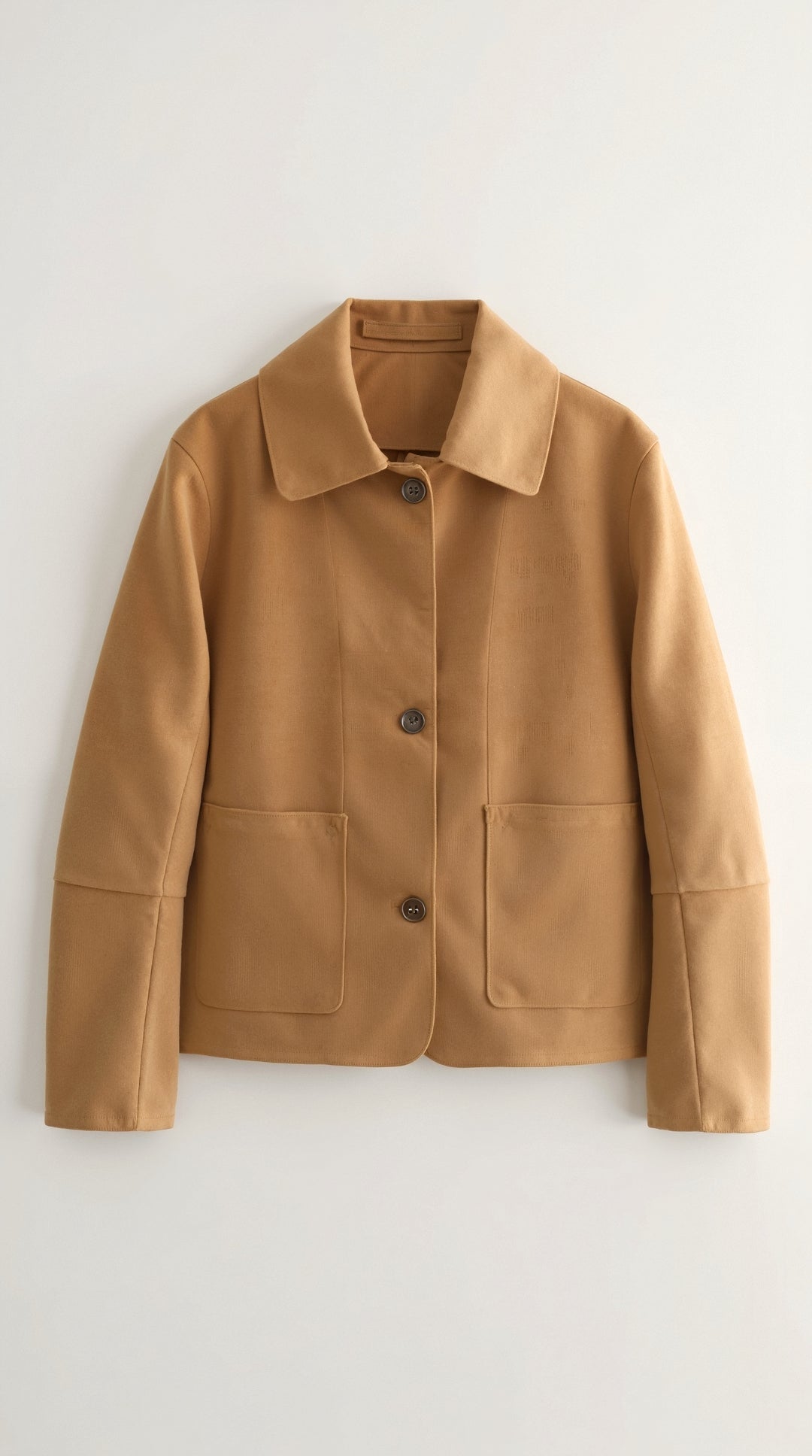 Chaqueta Suave Julie Camel de Alma Sotelo — foto 5