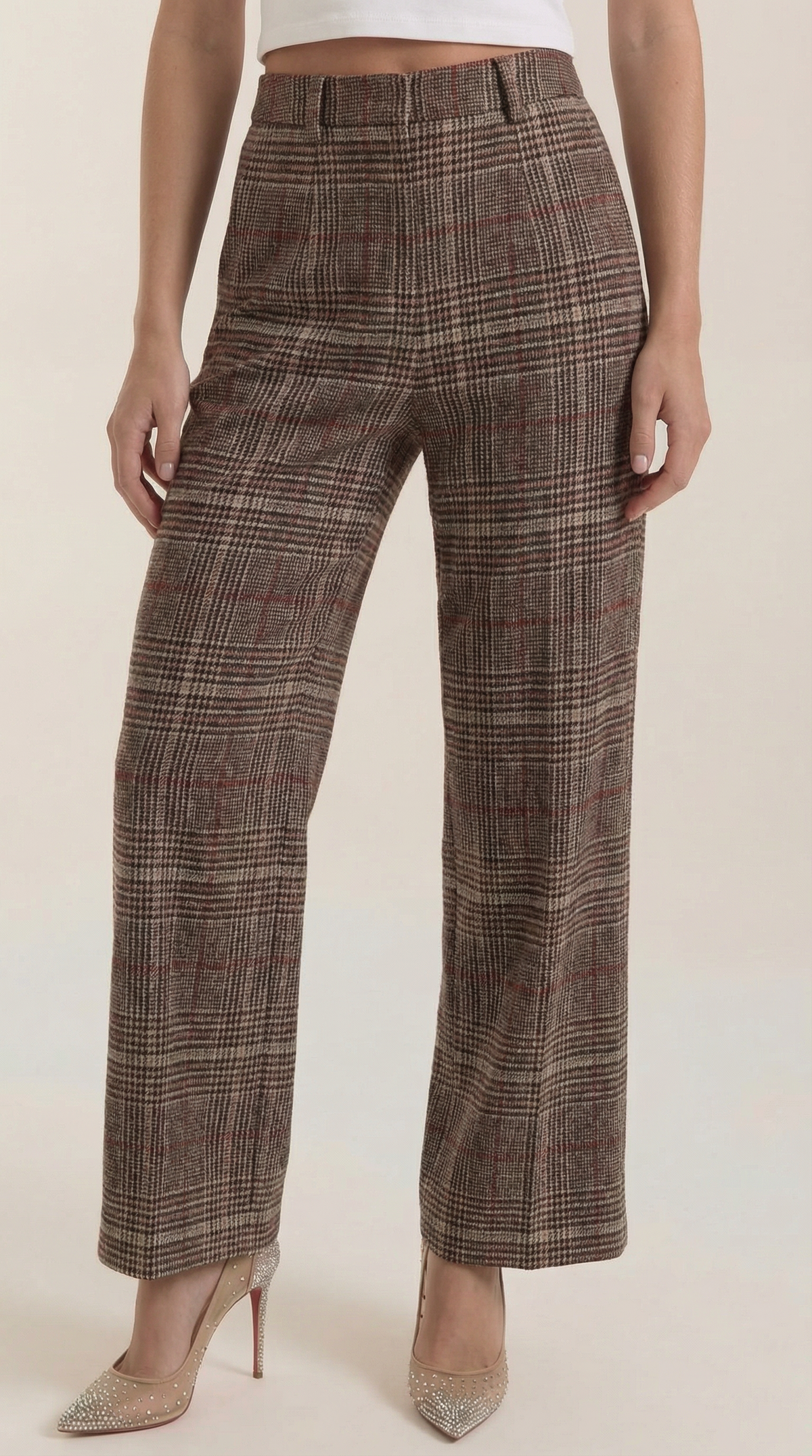Pantalón de Cuadros Leigh de Alma Sotelo — foto 3