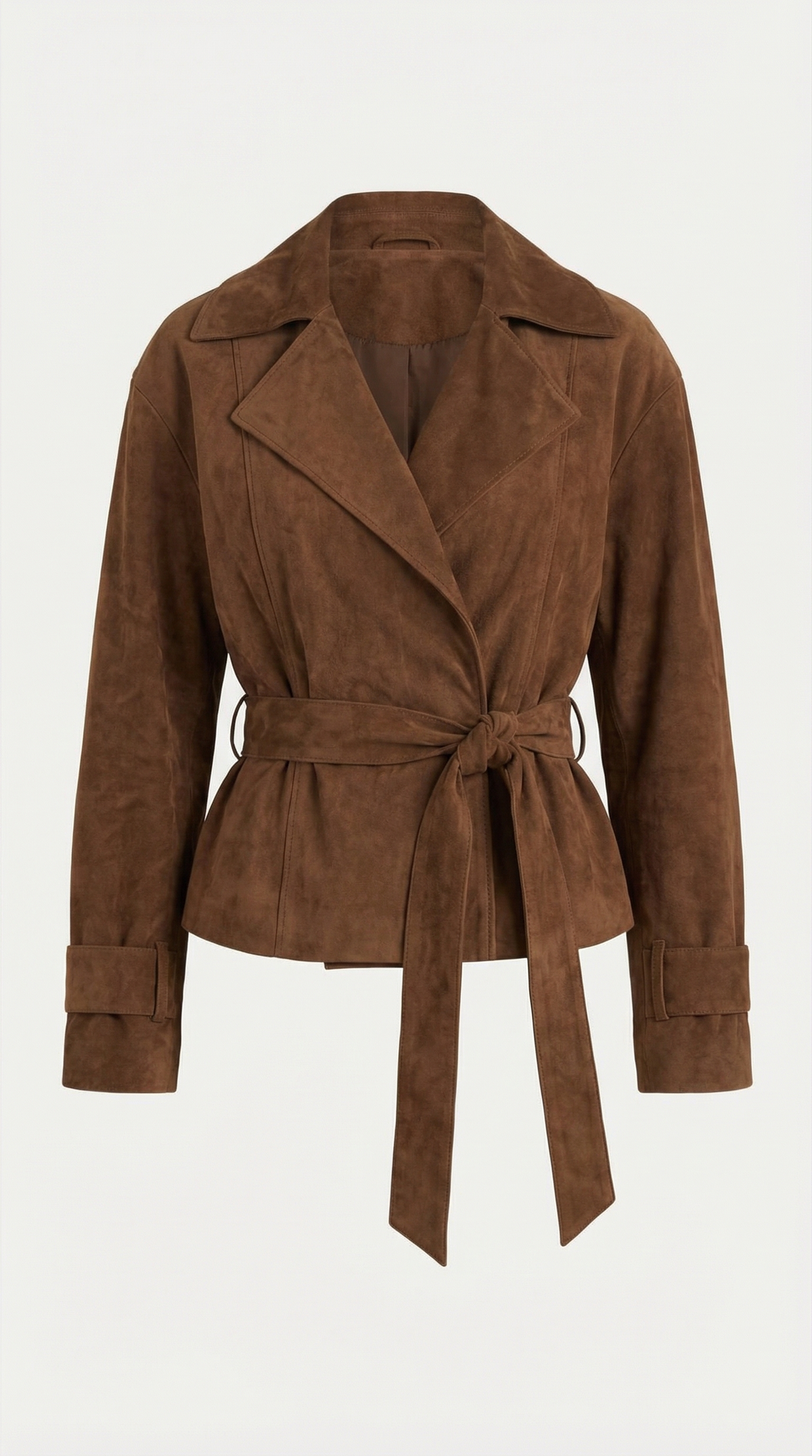 Chaqueta Envolvente Lorraine con Cinturón de Alma Sotelo — foto 5