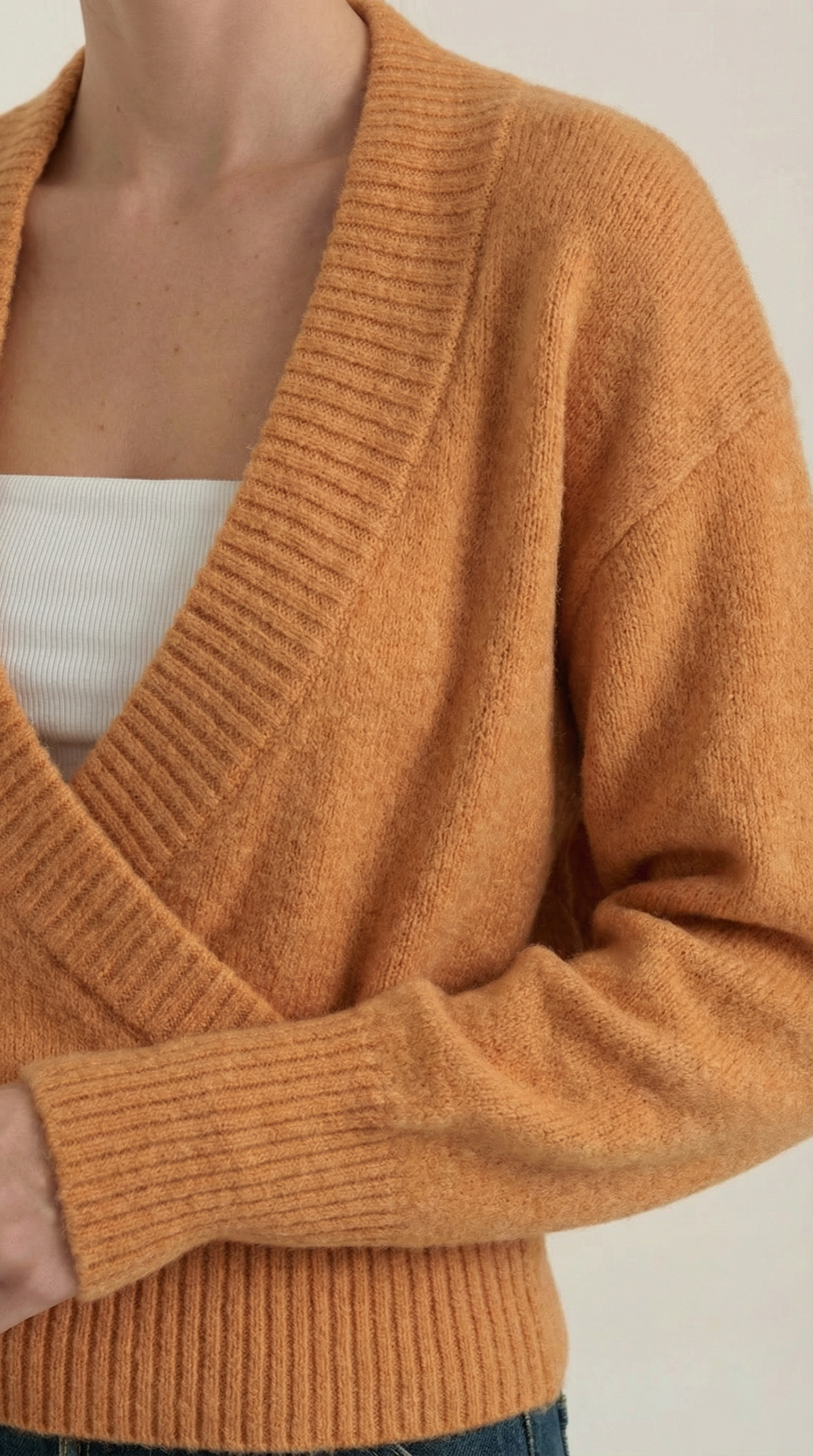 Lynda | Jersey cruzado de punto