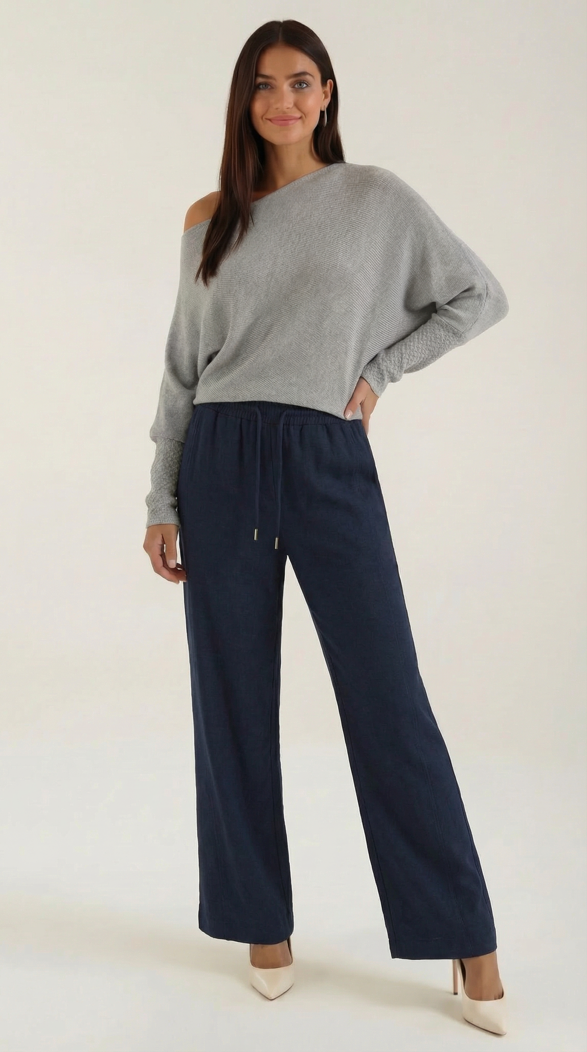 Mildred | Jersey de punto con hombro descubierto